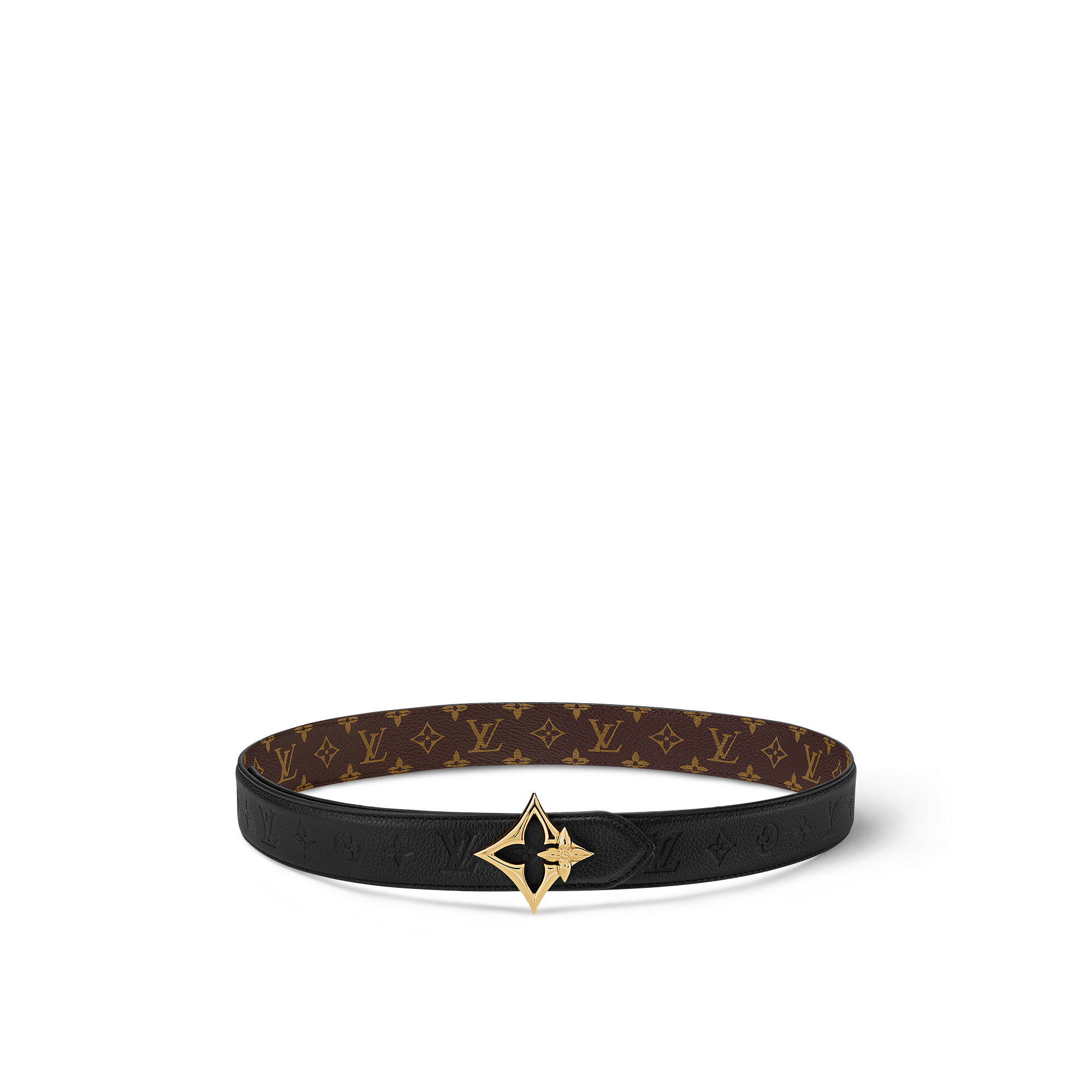 LV Flowergram 30mm Reversible Belt